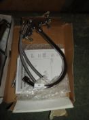 *Chrome Swan Neck Kitchen Tap