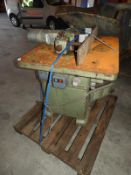 Wadkin Bursgreen BER2 Spindle Moulder