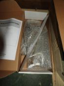 *Pair of Chrome Pillar Lever Taps