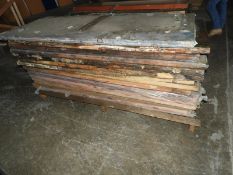 *Sixteen Assorted Solid Door Including Certified F