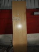 *Two Pairs of Solid Wood Maple Veneered Doors 2040