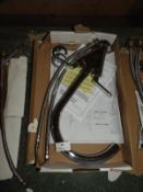 *Chrome Swan Neck Kitchen Tap