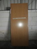 *Oak Faced Solid Door 2040x826x44mm
