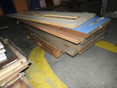 *Eight Assorted Fire and Other Doors