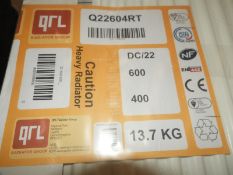 *QRL DC/22 600x400 Domestic Radiator