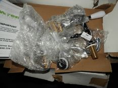 *Chrome Traditional Style Kitchen Tap