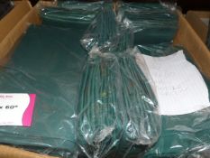 *37 Bottle Green Polycotton 108x60