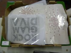 *Box of Iron on Diamante Panels