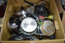 Stainless Steel Kitchen Pans