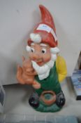 Garden Gnome with Built In Sensor