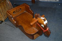 Wooden Rocking Horse