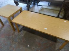 *Wood Effect Office Coffee Table and a Side Table