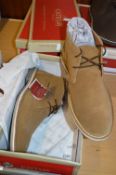 Catesby Gents Suede Ankle Boots (Tan) Size: 10