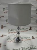 *Crystal Table Lamp with Shade