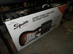 *Squier Electric Guitar with Amplifier