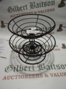 *Mesa 2-Tier Black Baskets