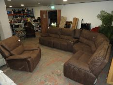 *4pc Fabric Sectional Sofa