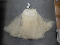 *30 Lindy Bop Champagne Petticoats Size: 30