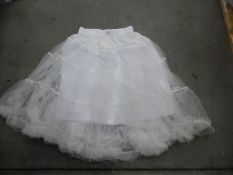 *30 Lindy Bop White Petticoats Sizes: 8-14