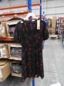 *14 Lindy Bop Amelia May Vintage Style Dress (Rust