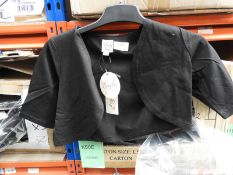 11 Size: 9-10 Years Mini Shrug Black Tops