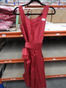 *13 Lana Vintage Style Dress (Red) Size: 14