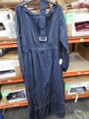 *7 Size: 8 Sydney Indigo Denim Style Dress