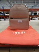 *Yoshi Leather Cooper Backpack