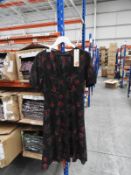 *11 Lindy Bop Amelia May Vintage Style Dress (Rust