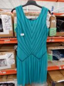 *5 Size: 14 Priscila Peacock Dresses