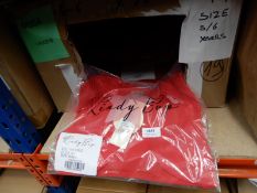 19 Size: 5-6 Years Mini Shrug Red Tops