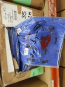 *35 Scuba 1m Midnight Cat Fabric Squares