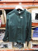 *9 Lindy Bop Sarah Vintage Blouse (Emerald) Size: