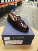 *Caprice Ladies Shoes (Bordeaux) Size: 4.5