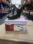 *Pin Up Ladies Shoes (Dark Green) Size: 3