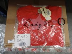 20 Size: 7-8 Years Mini Shrug Red Tops