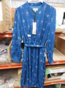 *27 Size: 14 Ivory Teal Rose Vintage Style Dresses