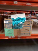 *60 Lindy Bop Shoe Clips Emerald Green Bows