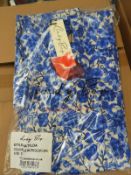*21 Size: 10 Matilda Blue Watercolour Floral Dress