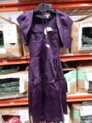 *5 Size: 8 Libby Deep Purple Dresses