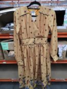 *4 Size: 8 Lindy Bop Kara Mustard Kittens Vintage