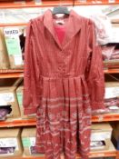 *4 Size: 12 Lindy Bop Shannon Fairisle Deer Dresse