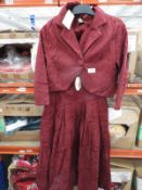 *6 Size: 12 Autumn Burgundy Dresses