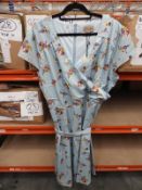 *5 Dawn Vintage Style Dresses (Pansy Floral) Size: