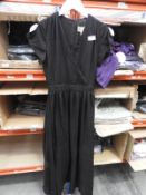 *15 Aisling Vintage Style Dress (Black) Size: 12