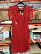 *13 Size: 10 Rochelle Scarlet Dresses