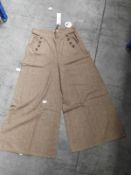 *5 Size: 18 Adonia Brown Tweed Trousers