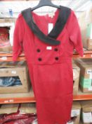 *20 Size: 16 Grace Red Dresses with Black Edging