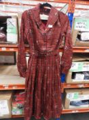 *2 Size: 16 Shannon Rose Plaid Check Dresses