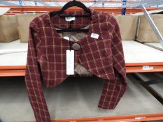 *16 Size: 10 Lindy Bop Eryn Red Check Dress